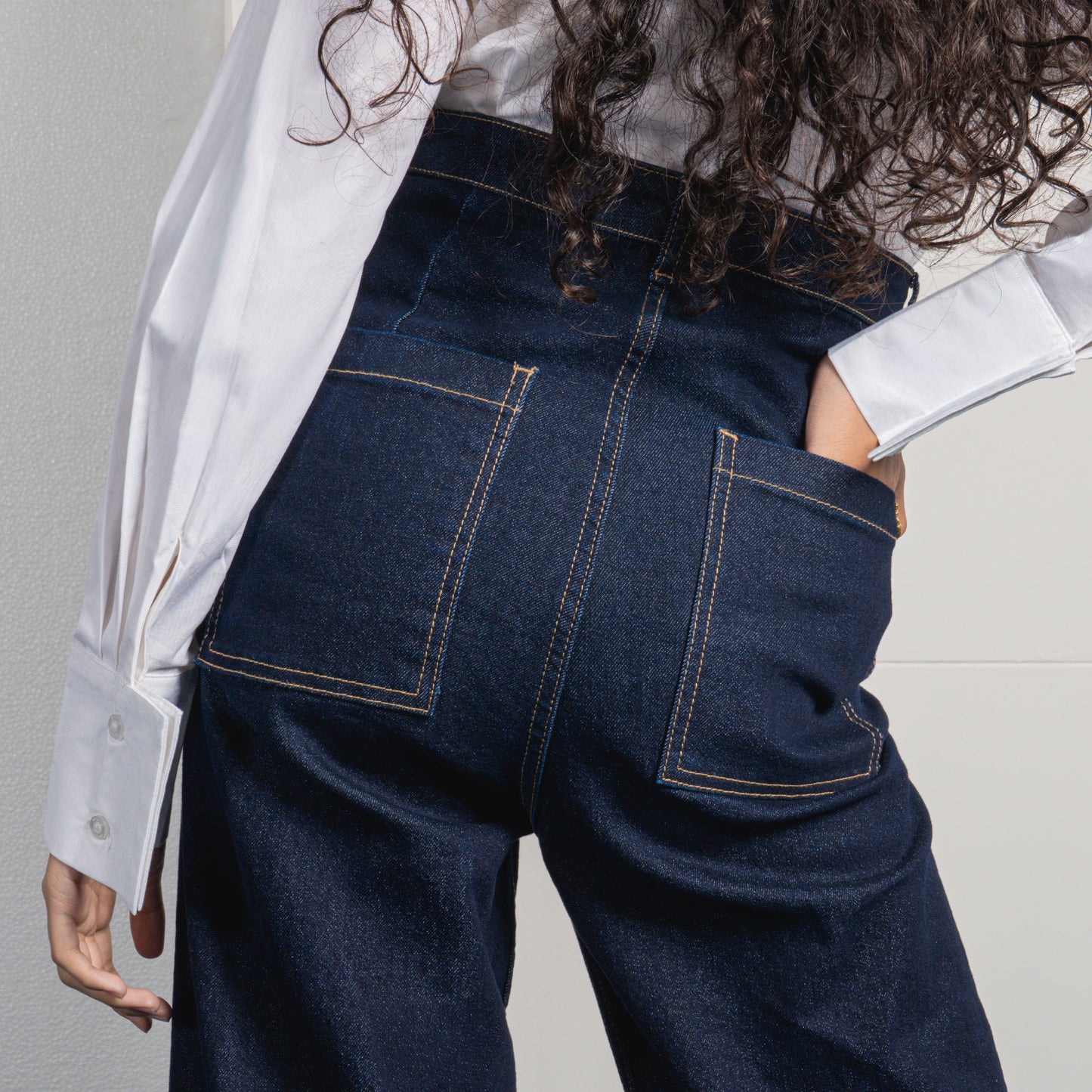 Solyn Pants Dark Denim