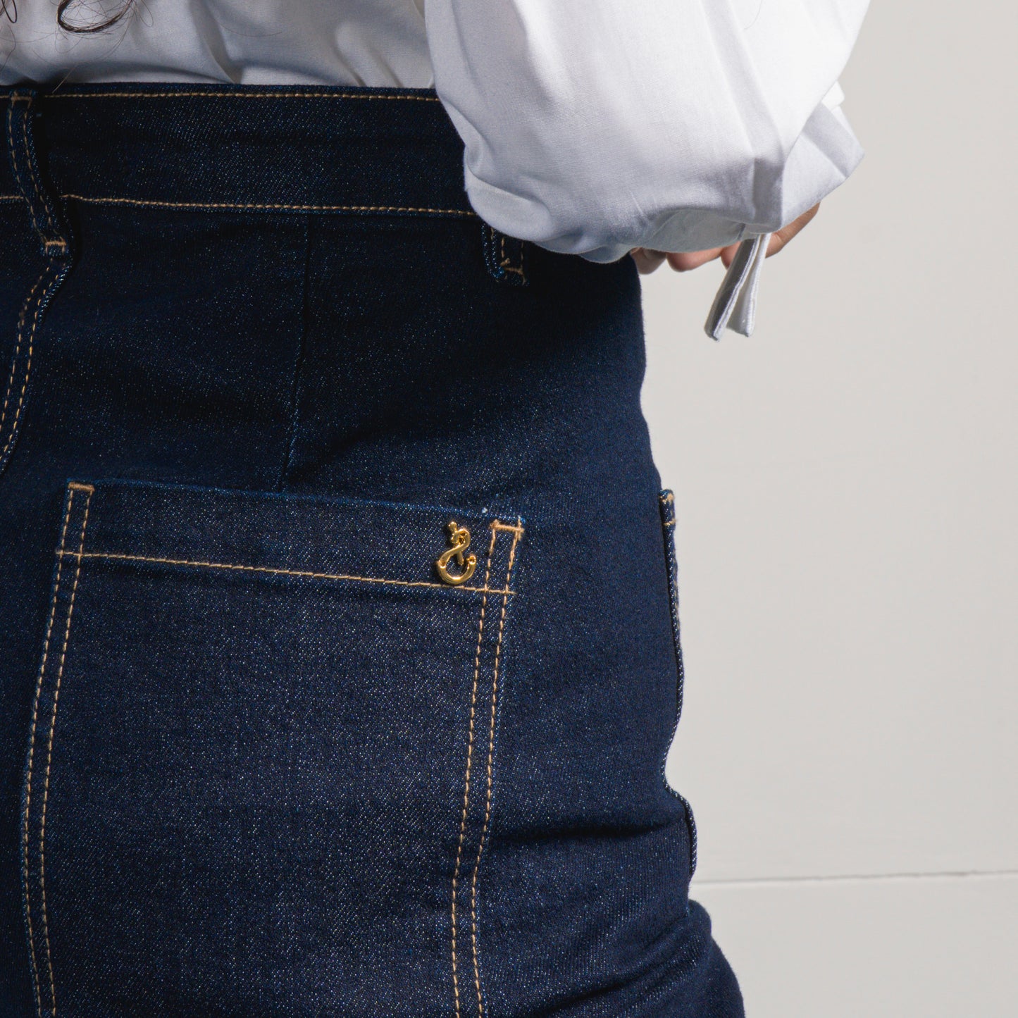 Solyn Pants Dark Denim