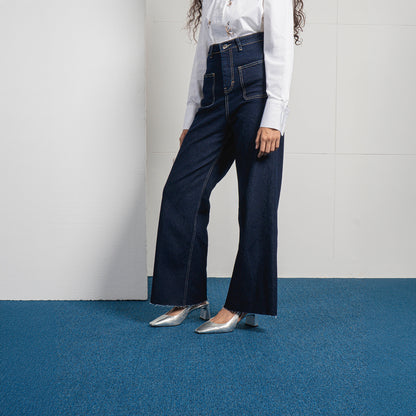 Solyn Pants Dark Denim