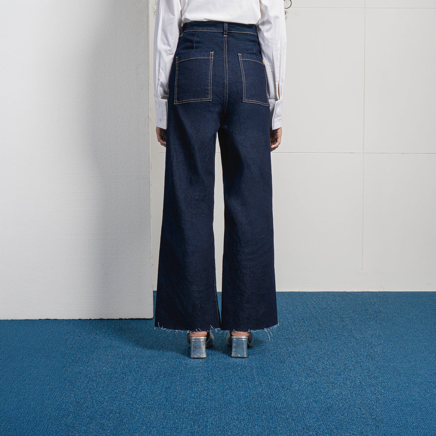 Solyn Pants Dark Denim