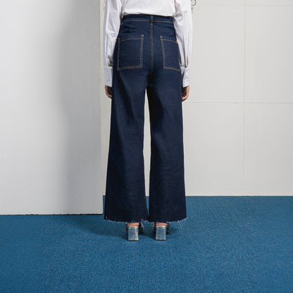 Solyn Pants Dark Denim