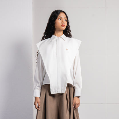 Glea Top Broken White