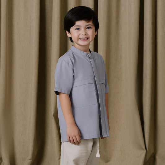 Kafie Top Ash Grey