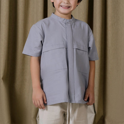 Kafie Top Ash Grey