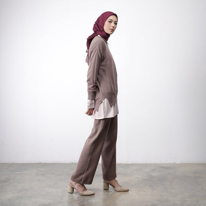 Kalea Sweater Dark Mocca