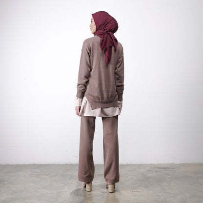 Kalea Sweater Dark Mocca