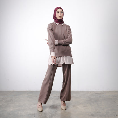 Kalea Sweater Dark Mocca