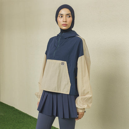 Lexi Jacket Navy Khaki