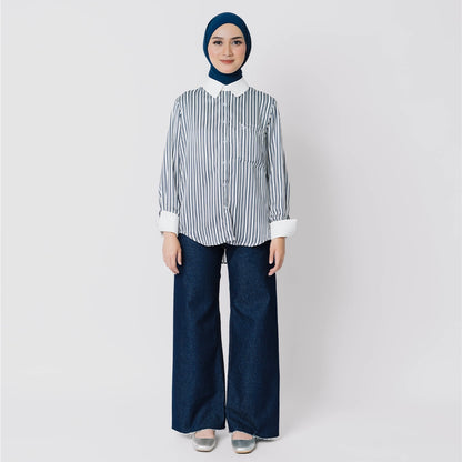 Linzy Top Navy