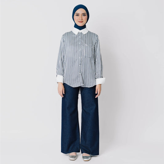 Linzy Top Navy