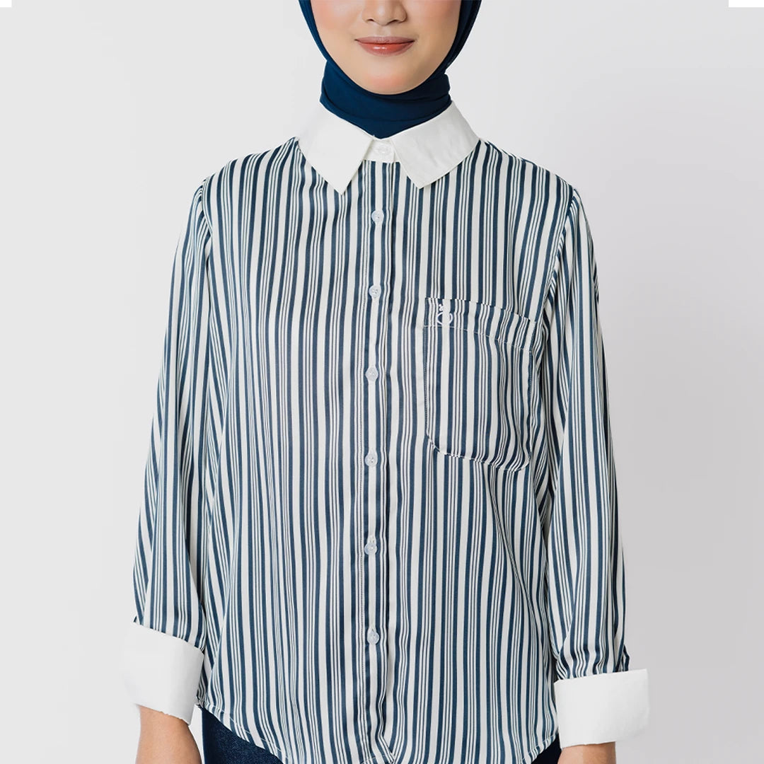 Linzy Top Navy