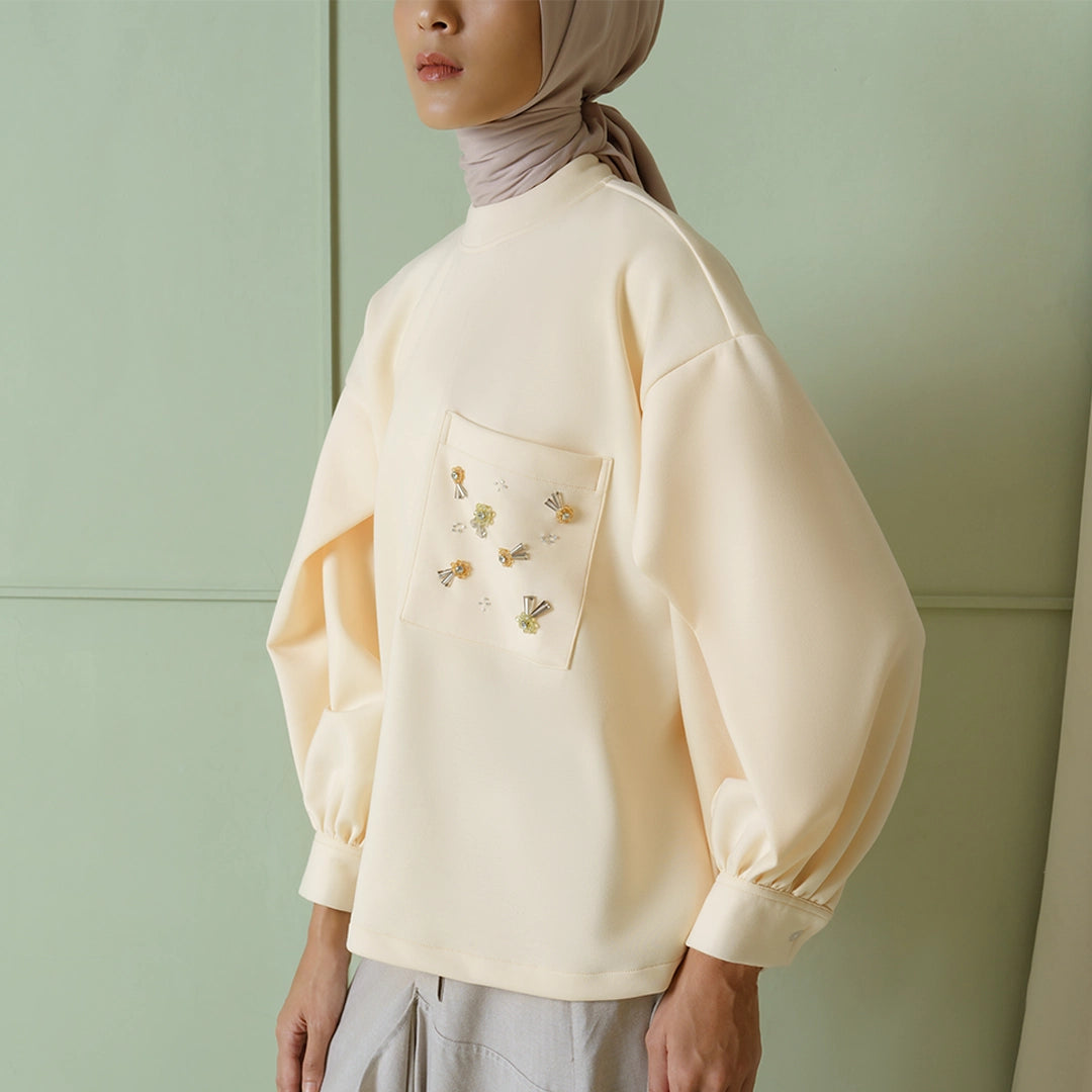 Loune Top Pale Yellow