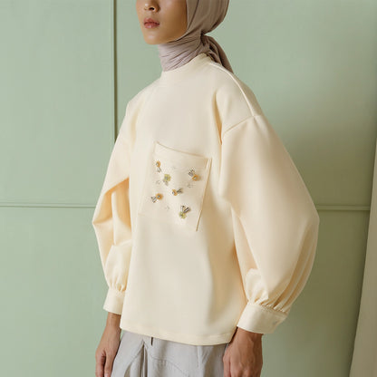 Loune Top Pale Yellow