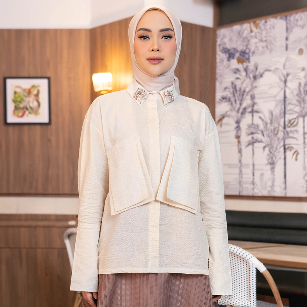 Megan Top 2.0 Cream