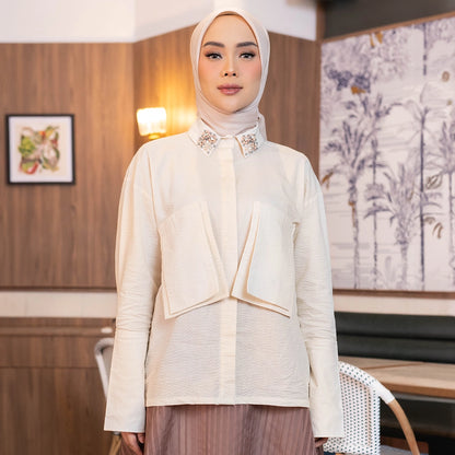 Megan Top 2.0 Cream