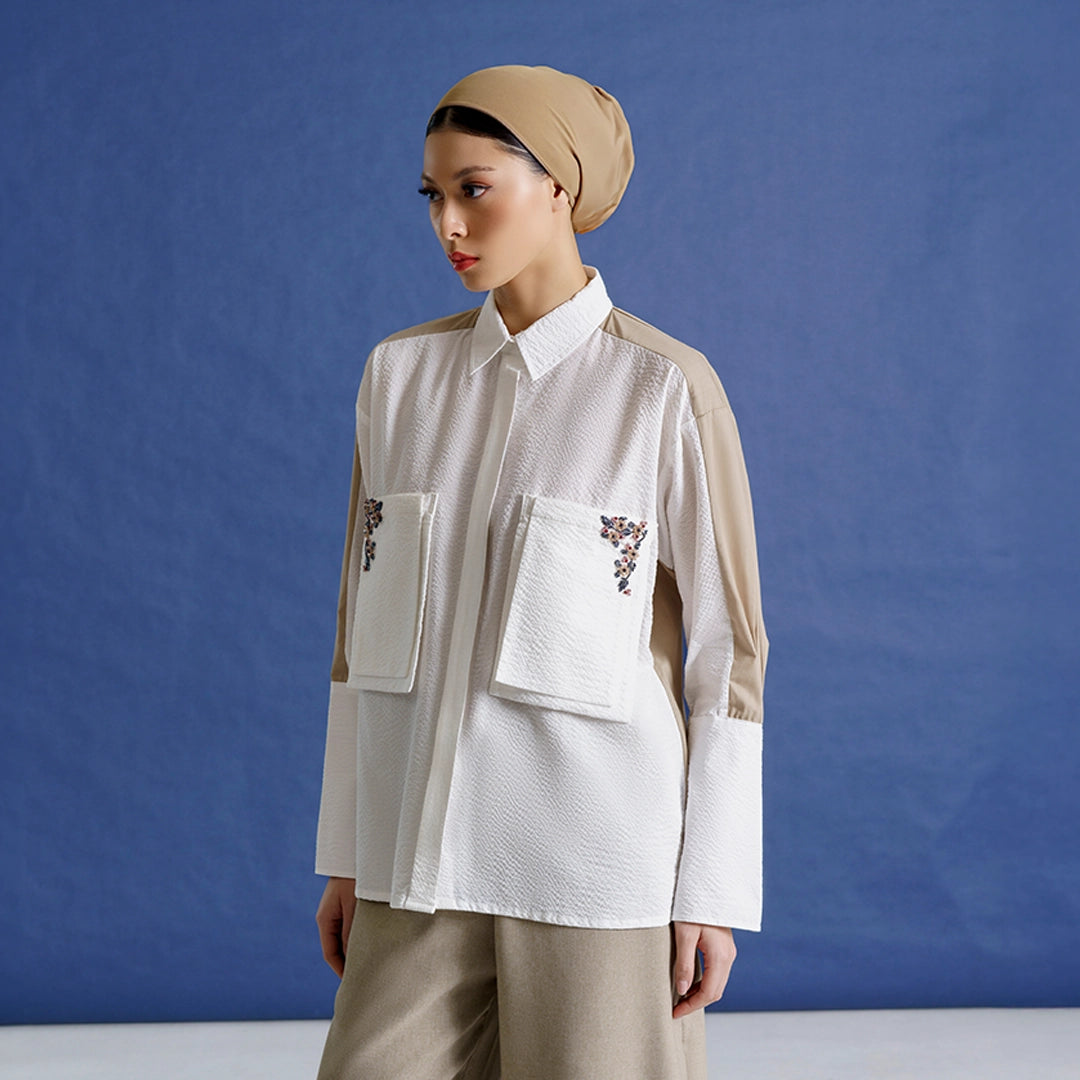 Merryn Top Cannoli White