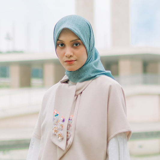 Monogram Scarf Jadeide