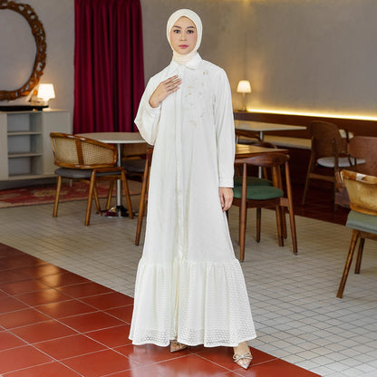 Nadine Dress Broken White