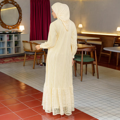 Nadine Dress Pale Yellow