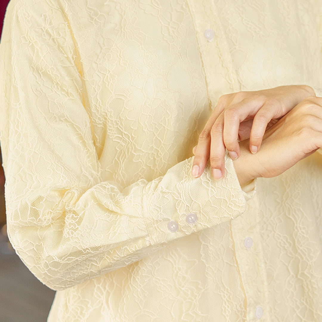 Naiya Top Pale Yellow