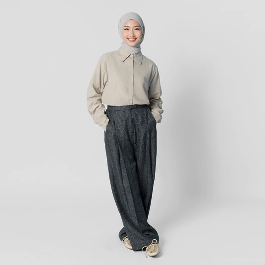 Noora Top Feather Brown