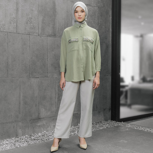 Olivia Shirt Sage