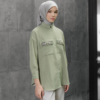 Olivia Shirt Sage