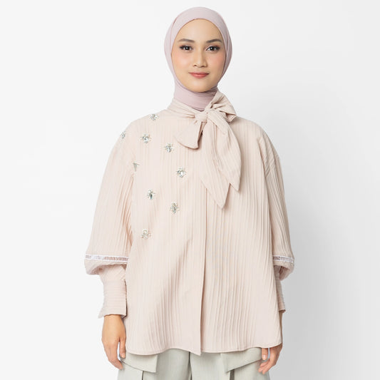 Saiqa Top Baby Pink