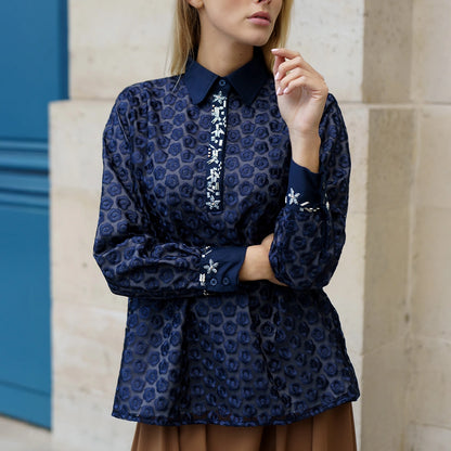 Saza Top Navy