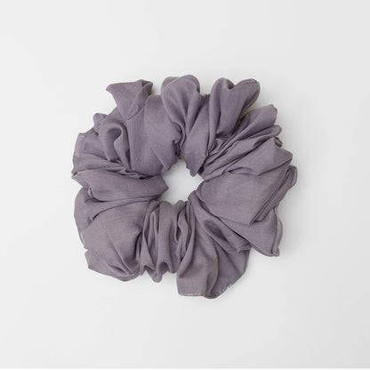 Ells Scrunchie Dark Grey