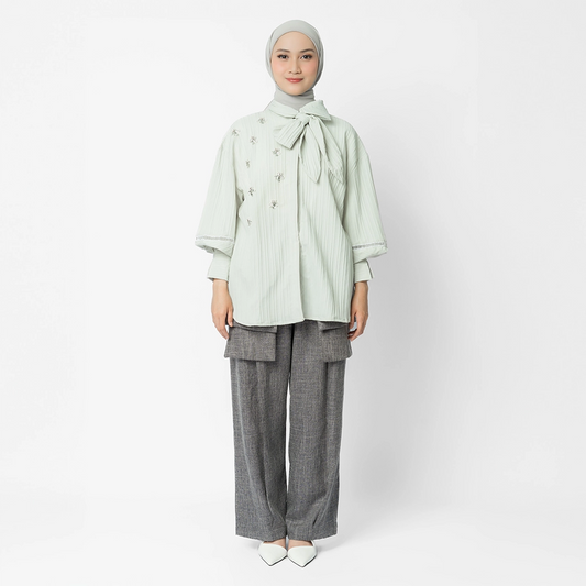 Saiqa Top Pale Mint