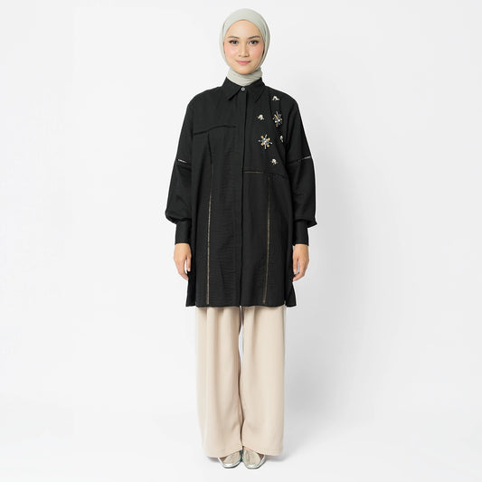 Shilla Tunic Black