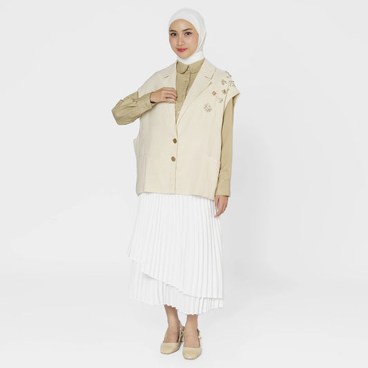 Sola Vest Broken White