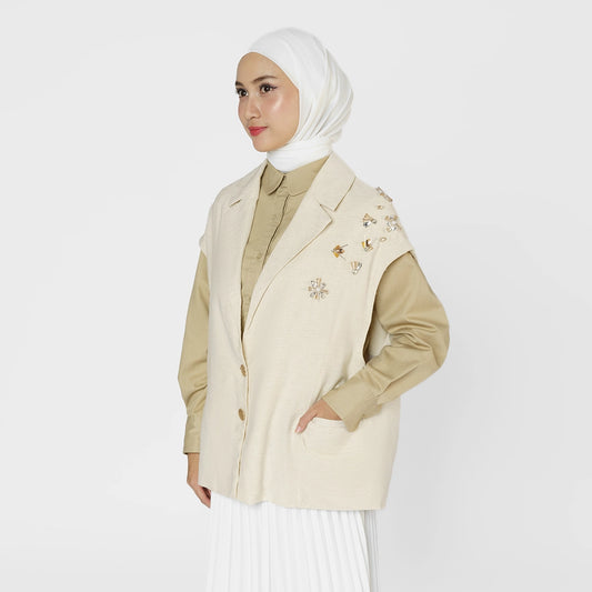 Sola Vest Broken White
