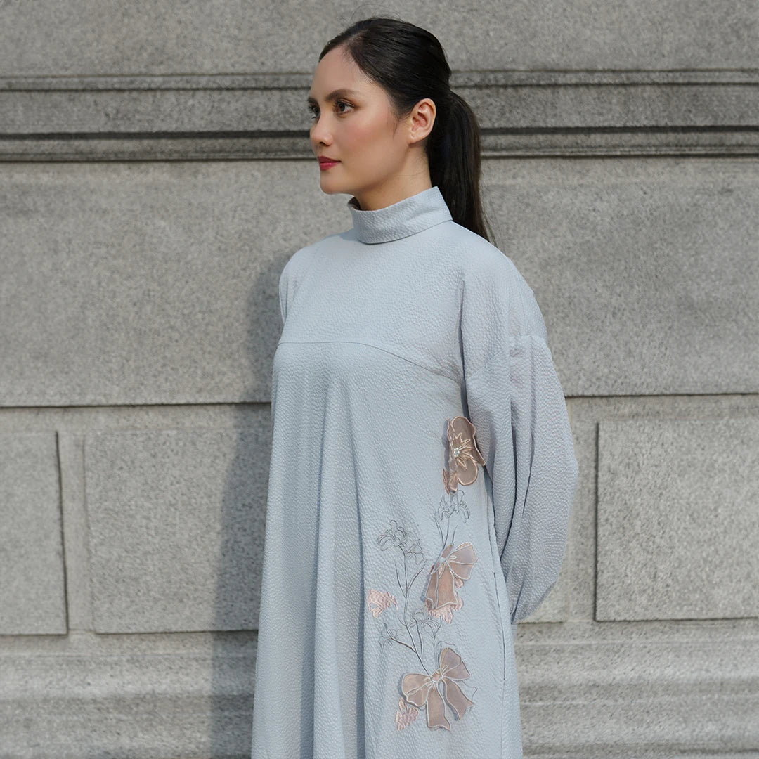 Solana Dress Ash Blue