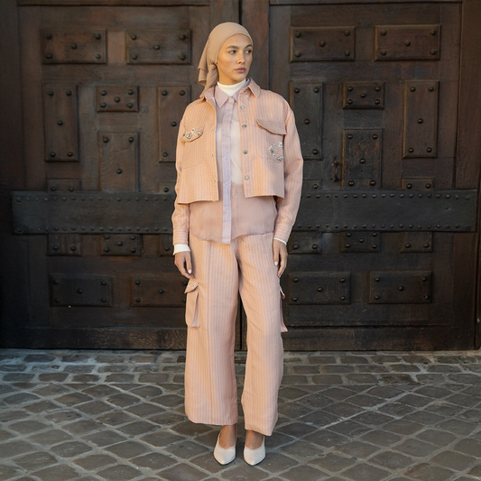 Tisha Outer Tropical Peach