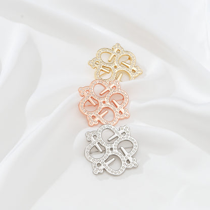 Jane Brooch Rose Gold