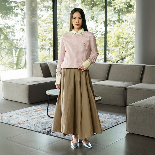 Vajeera Top Blush Pink