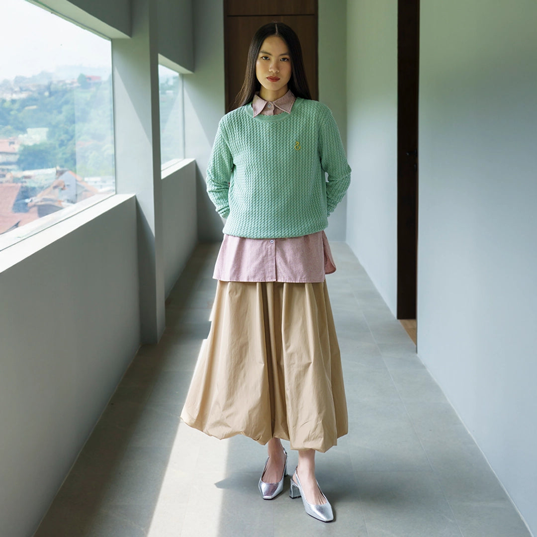 Vajeera Top Lime Green