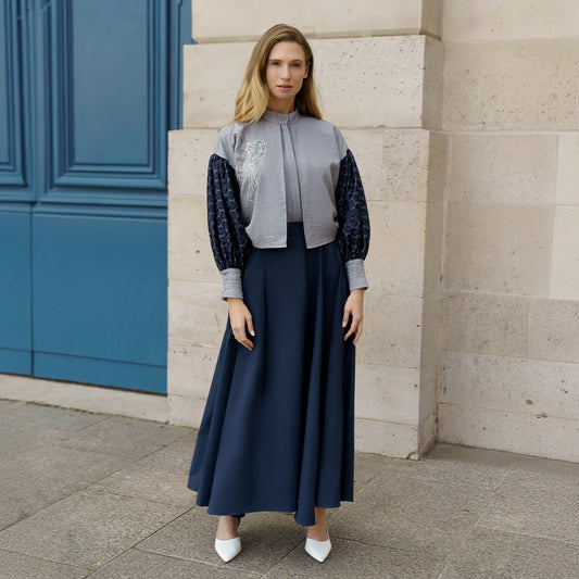 Verda Skirt Navy