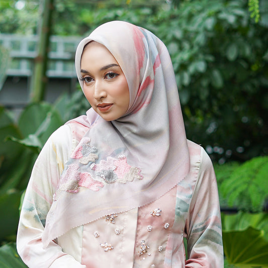Veddira Scarf Strato Blush