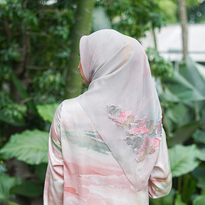Veddira Scarf Strato Blush