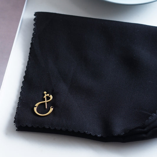 Plain Scarf Black