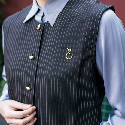 Denia Vest Black