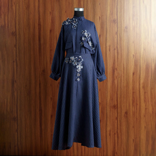 Zaria Skirt Blue Iris