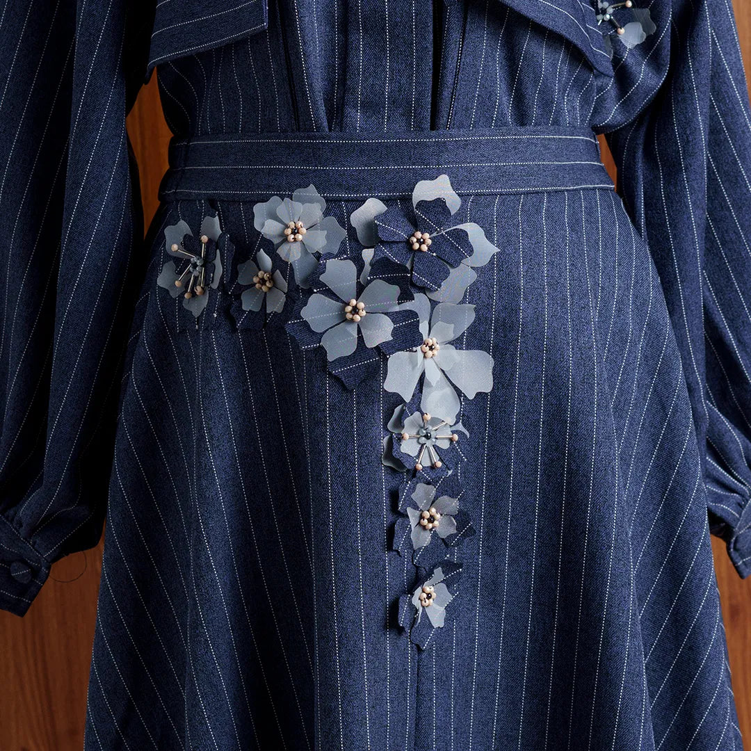 Zaria Skirt Blue Iris