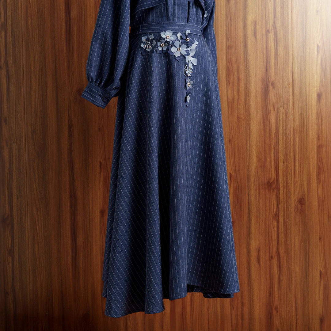 Zaria Skirt Blue Iris