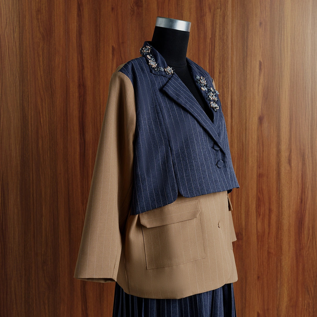 Zhea Blazer Brown