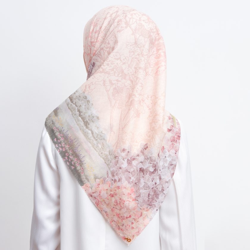 Odelia Scarf Peach - Image 2