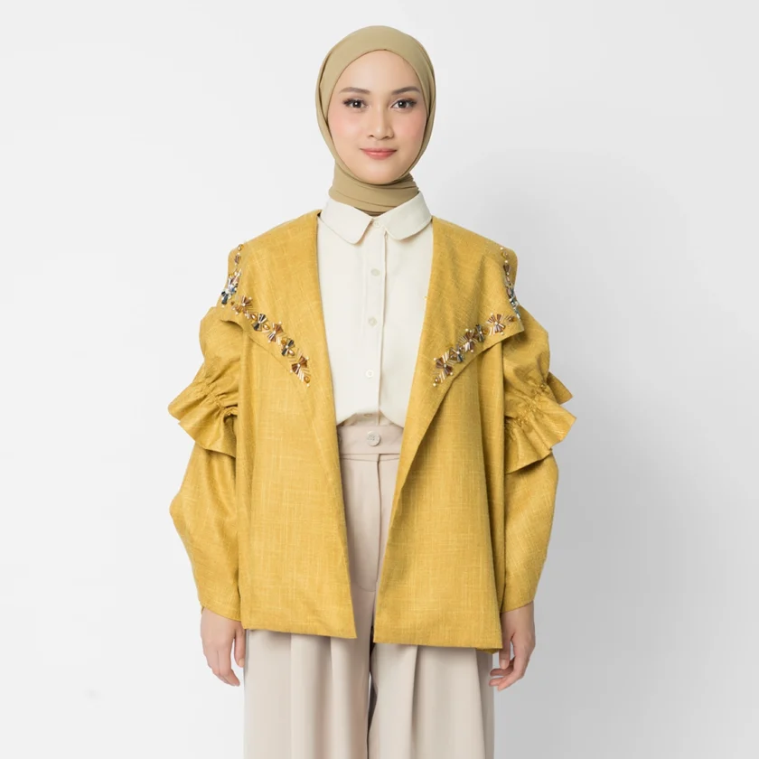 Sonya Outer Mustard - Image 2